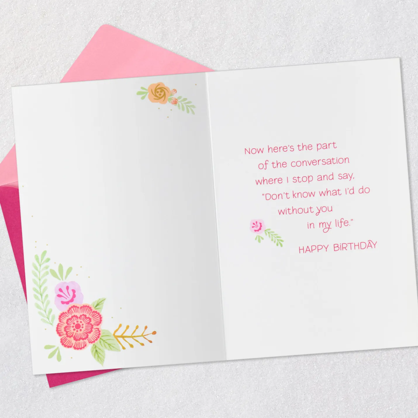 Don’t Know What I'd Do Without You Birthday Card for Friend