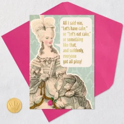 Don't Party With Peasants Funny Birthday Card