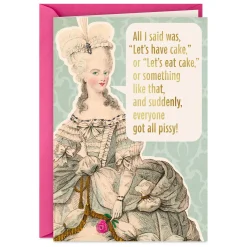Don't Party With Peasants Funny Birthday Card