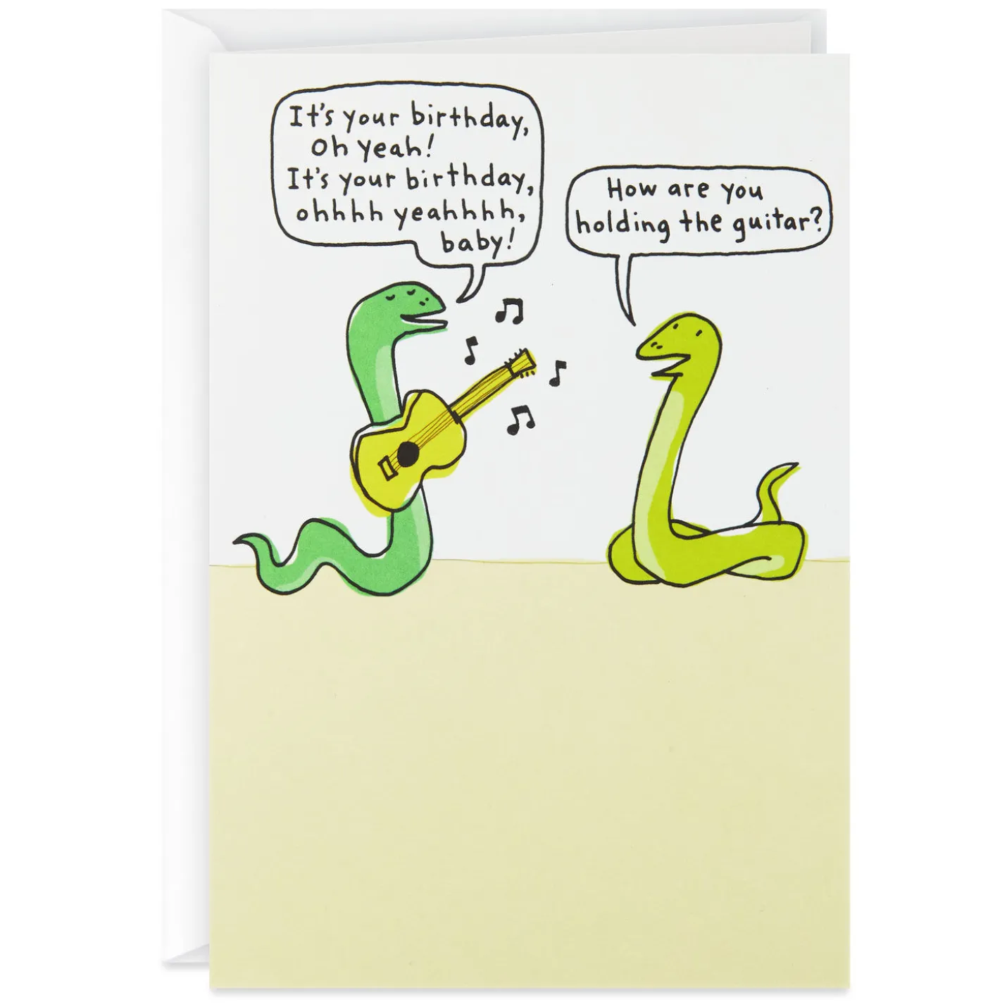 Don't Think, Just Celebrate Funny Birthday Card