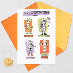 Don't Cheap Out on the Fun Funny Halloween Card