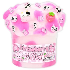 Dope Slimes Strawberry Cow Slime
