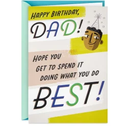 Do What You Do Best Pop-Up Birthday Card for Dad