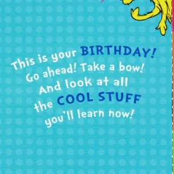 Dr. Seuss™ No One You-er Than You Birthday Card for Granddaughter With Alphabet Flash Cards