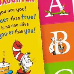 Dr. Seuss™ No One You-er Than You Birthday Card for Granddaughter With Alphabet Flash Cards