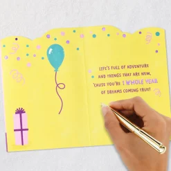 Dreams Come True First Birthday Card