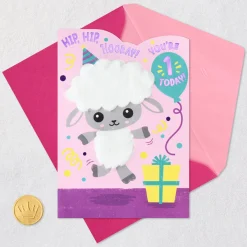 Dreams Come True First Birthday Card