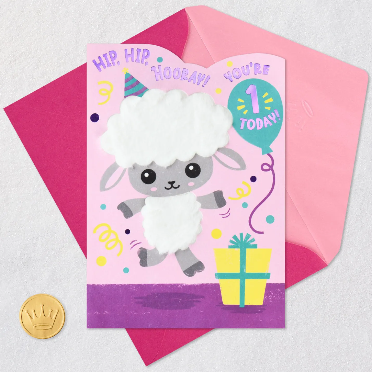 Dreams Come True First Birthday Card