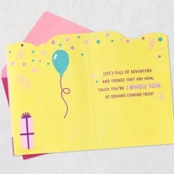 Dreams Come True First Birthday Card