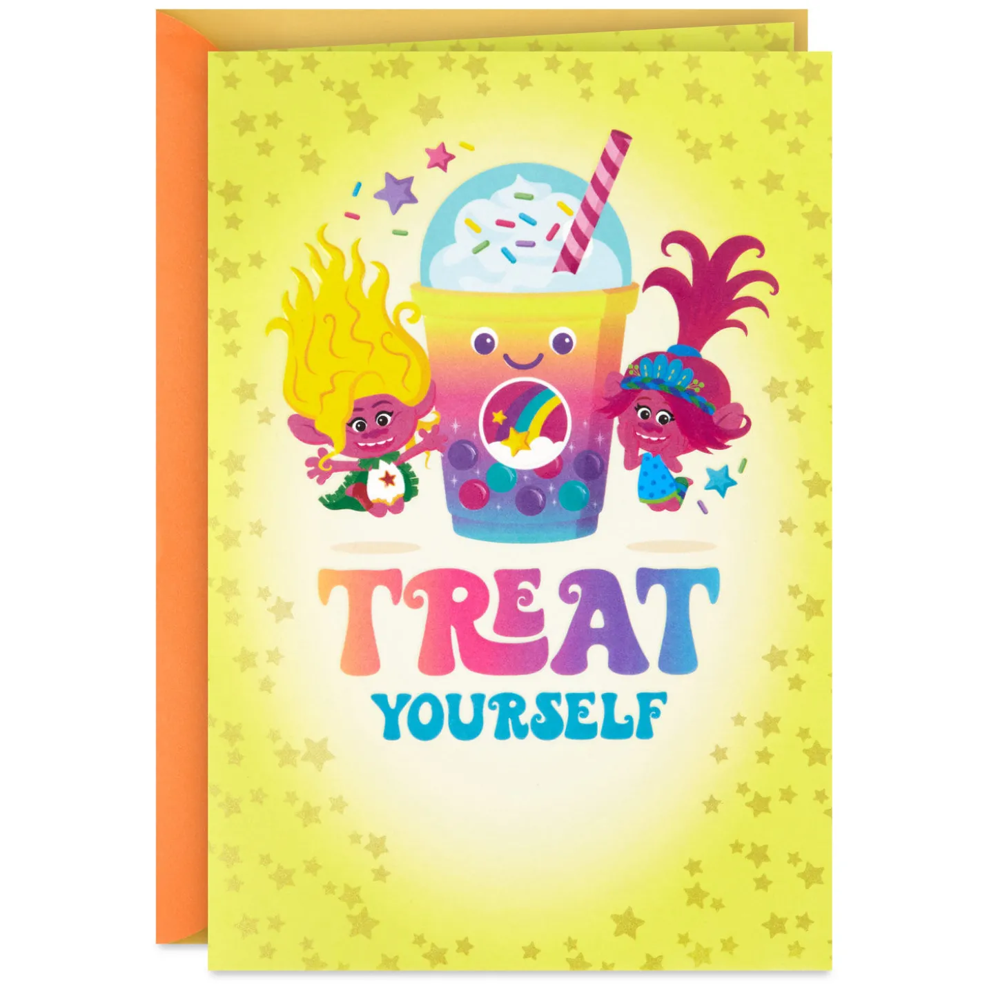 DreamWorks Animation Trolls Treat Yourself Birthday Card for Kids
