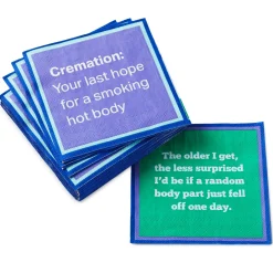Drinks on Me Body Part Funny Party Napkins, Pack of 20