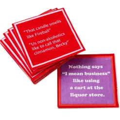 Drinks on Me Fireball Funny Party Napkins, Pack of 20