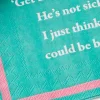 Drinks on Me Get Better Soon Funny Party Napkins, Pack of 20