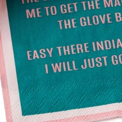 Drinks on Me Modern Tech Funny Party Napkins, Pack of 20