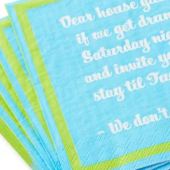 Drinks on Me Mr. Rogers Funny Party Napkins, Pack of 20