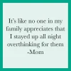 Drinks on Me Overthinking Mom Funny Coaster