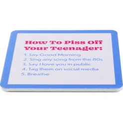 Drinks on Me Piss Off Teenager Funny Coaster