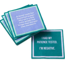 Drinks on Me Recent Study Funny Party Napkins, Pack of 20