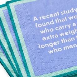 Drinks on Me Recent Study Funny Party Napkins, Pack of 20