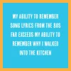 Drinks on Me '80s Song Lyrics Funny Coaster