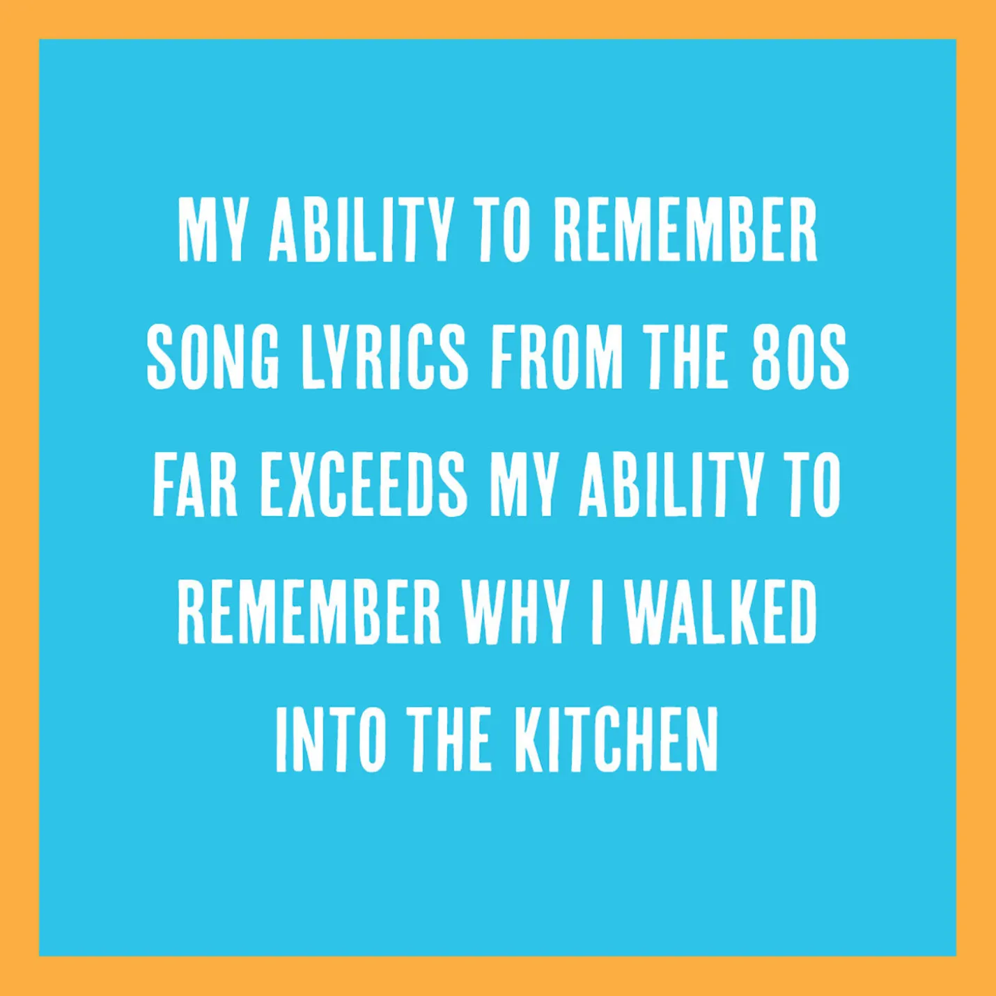 Drinks on Me '80s Song Lyrics Funny Coaster