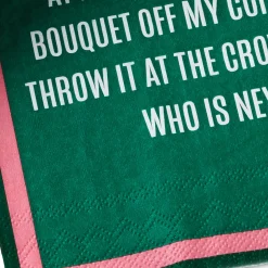 Drinks on Me True Friend Funny Party Napkins, Pack of 20