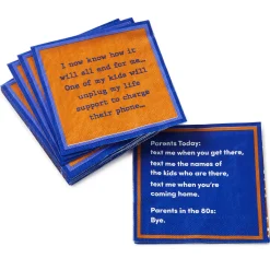 Drinks on Me Unplug Funny Party Napkins, Pack of 20
