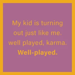 Drinks on Me Well Played Karma Funny Coaster