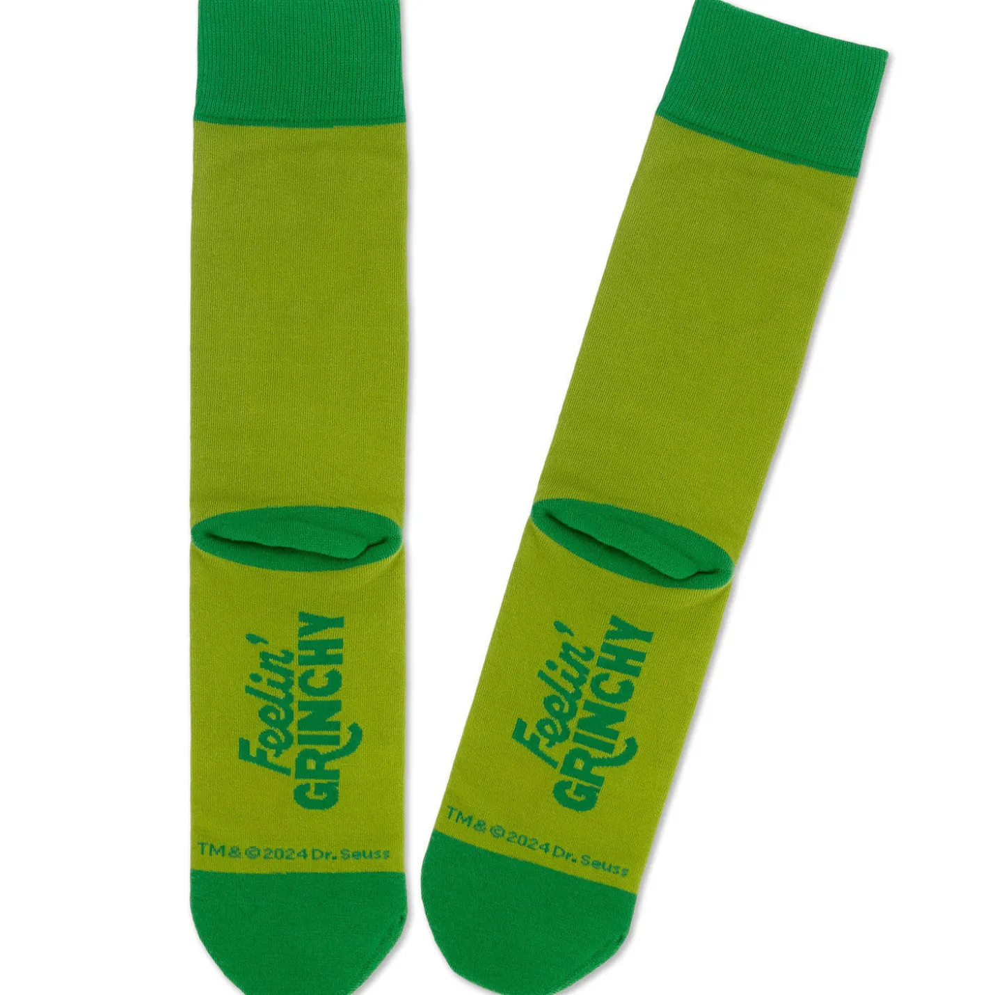 Dr. Seuss™ Feelin' Grinchy Novelty Crew Socks