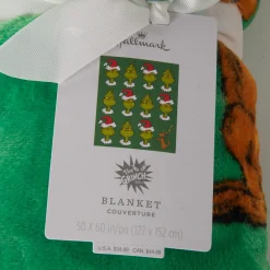 Dr. Seuss™ Grinch Faces Fleece Blanket, 51x62