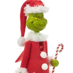 Dr. Seuss's How the Grinch Stole Christmas!™ Grinch in Santa Suit Nutcracker Figurine, 12"