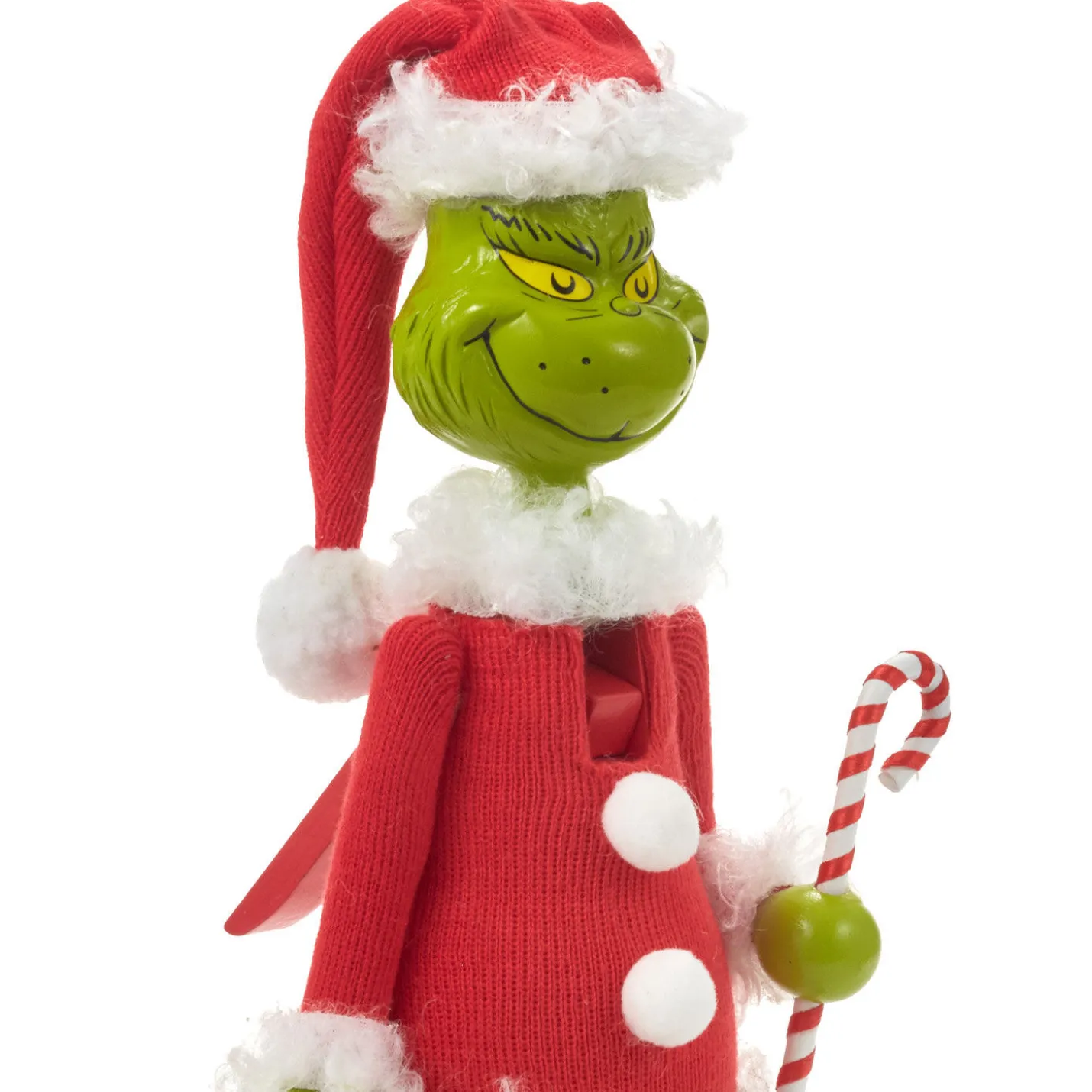 Dr. Seuss's How the Grinch Stole Christmas!™ Grinch in Santa Suit Nutcracker Figurine, 12"