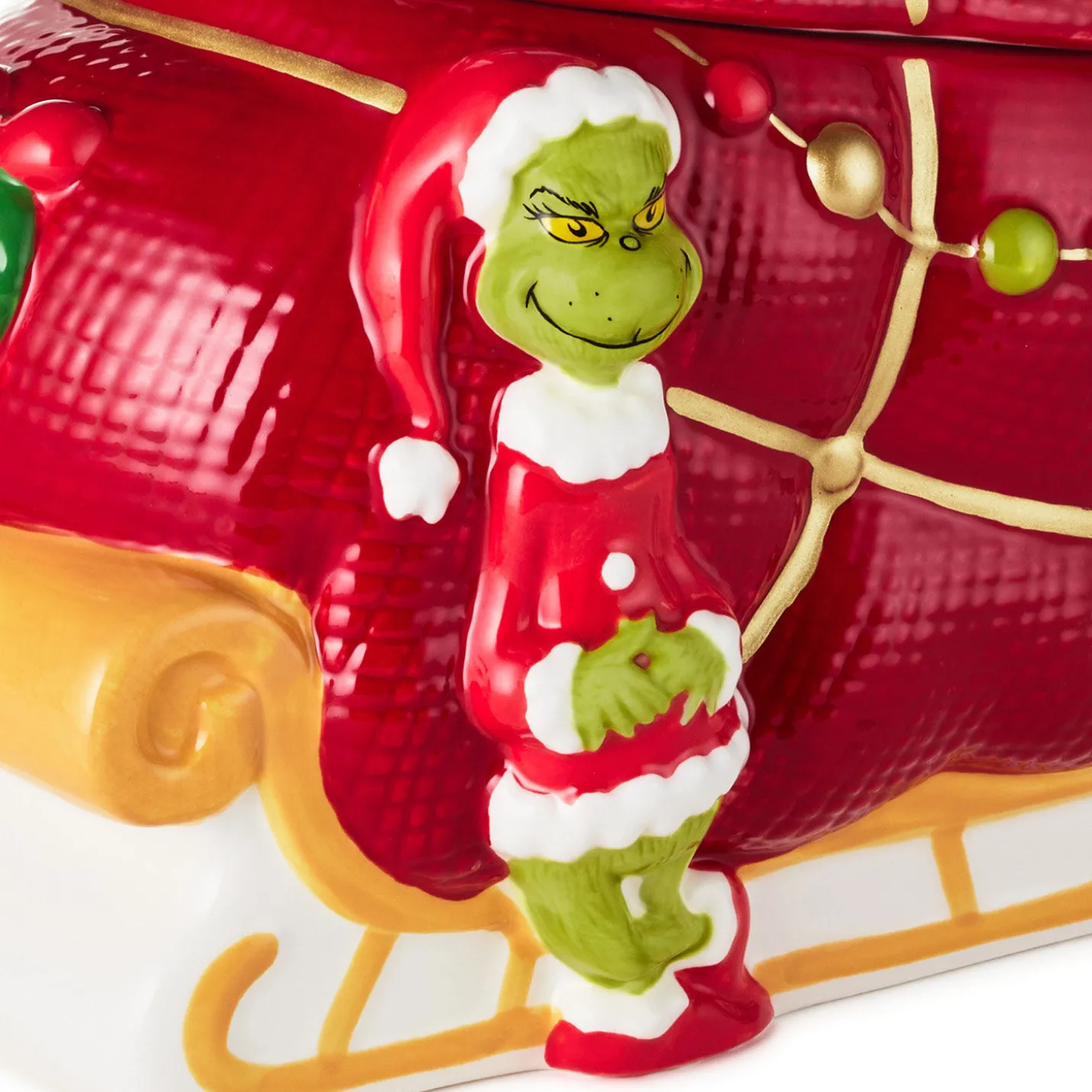 Dr. Seuss's How the Grinch Stole Christmas!™ Grinch Cookie Jar With Sound