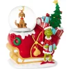 Dr. Seuss's How the Grinch Stole Christmas!™ Grinch, Max and Sleigh Snow Globe Figurine With Music