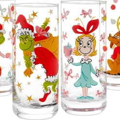 Dr. Seuss's How the Grinch Stole Christmas!™ Drinking Glasses, Set of 4