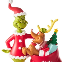 Dr. Seuss's How the Grinch Stole Christmas!™ Grinch and Max Figurine, 5.5