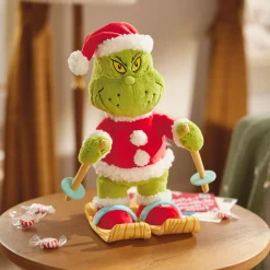 Dr. Seuss's How the Grinch Stole Christmas!™ Skiing Grinch Musical Plush With Motion, 12"
