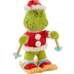 Dr. Seuss's How the Grinch Stole Christmas!™ Skiing Grinch Musical Plush With Motion, 12