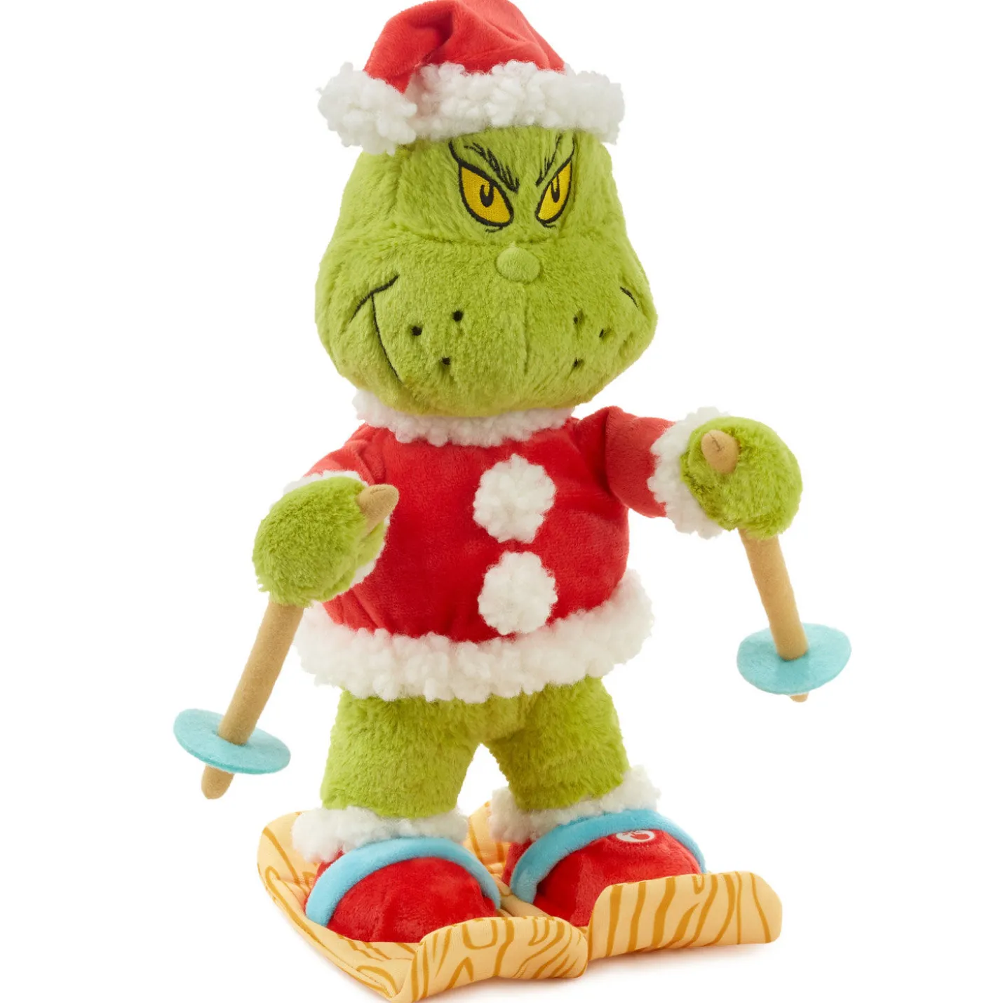 Dr. Seuss's How the Grinch Stole Christmas!™ Skiing Grinch Musical Plush With Motion, 12"