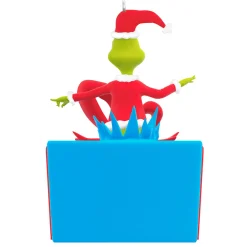 Dr. Seuss's How the Grinch Stole Christmas!™ on Present Personalized Ornament, Custom Text