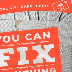 Duct Tape and Curse Words Gift Card Greeting Funny Birthday Card