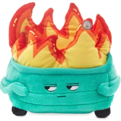Dumpster Fire Plush With Sound and Motion, 9.75"