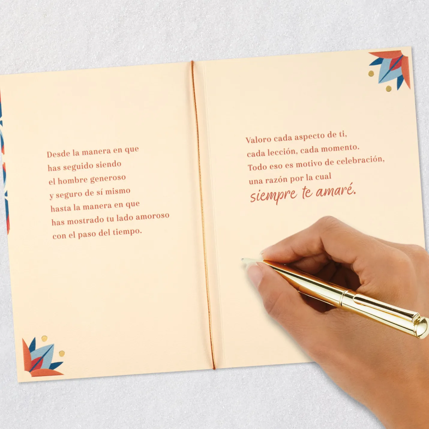 Easy to Celebrate You Spanish-Language Birthday Card for Dad