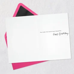 Elegant and Lovely Birthday Card for Her