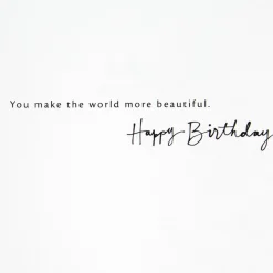 Elegant and Lovely Birthday Card for Her