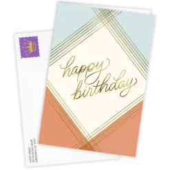 Elegant Wonderful Year Custom Birthday Card