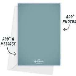 Elegant Burst Flat New Year Photo Card