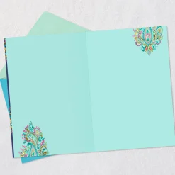 Elegant Paisley Pattern Blank Card