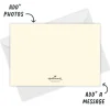 Elegant Vintage Thanks Flat Graduation Thank You Card