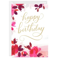 Enjoy All the Moments Birthday Photo Card